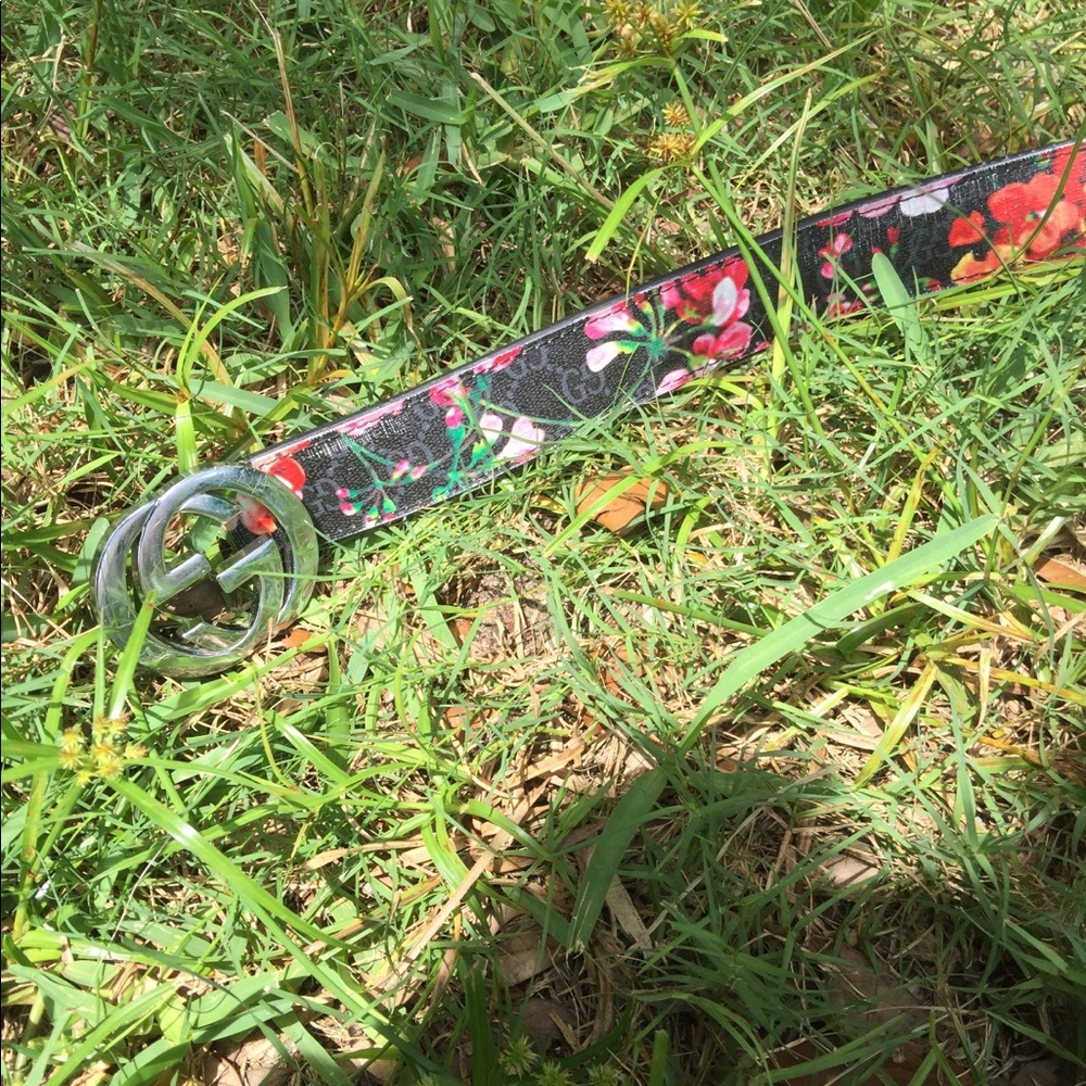 Gucci Flora Belt Authentic